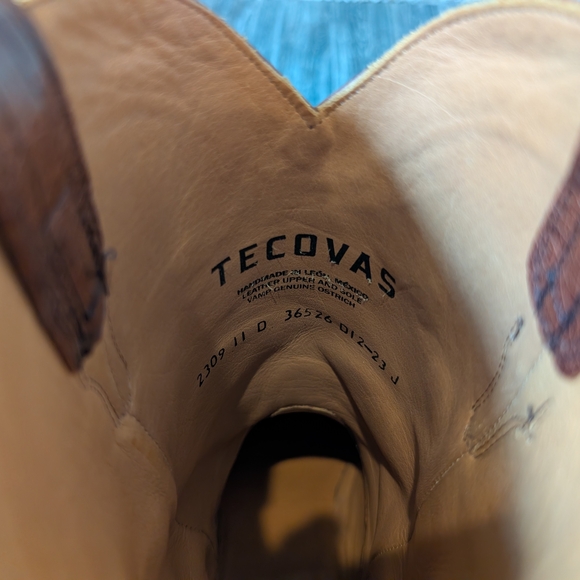 Tecovas Brown Leather Cowboy Boots - The Weston - Picture 4 of 7